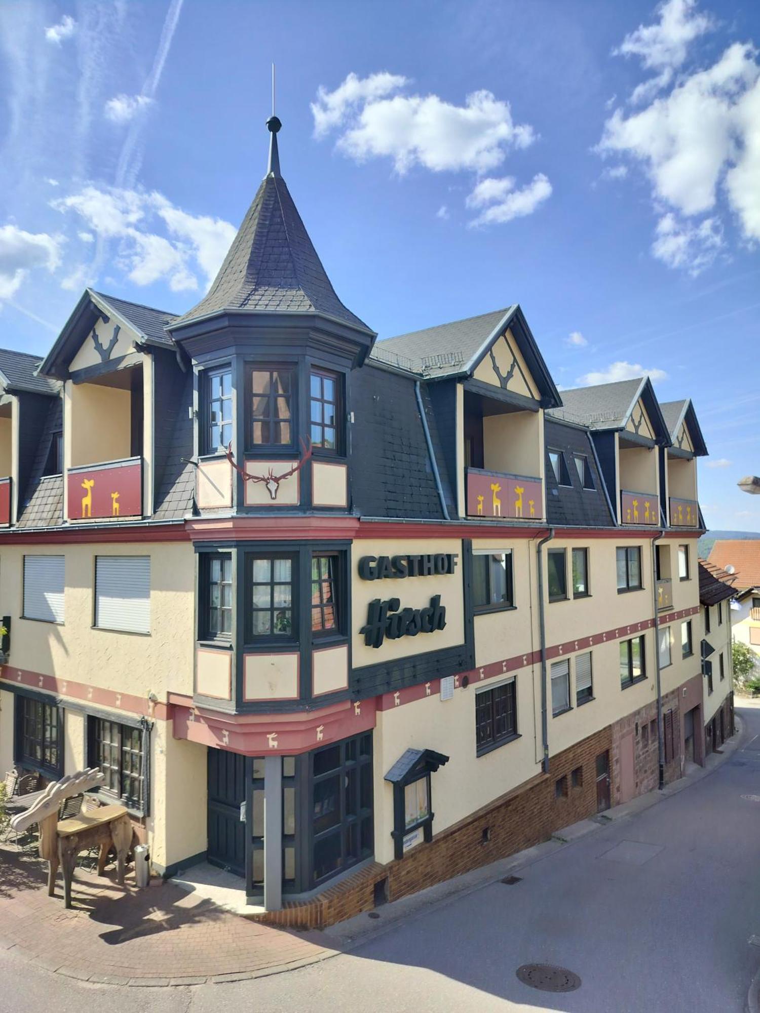 Hotel Hirsch Rothenberg Exterior foto